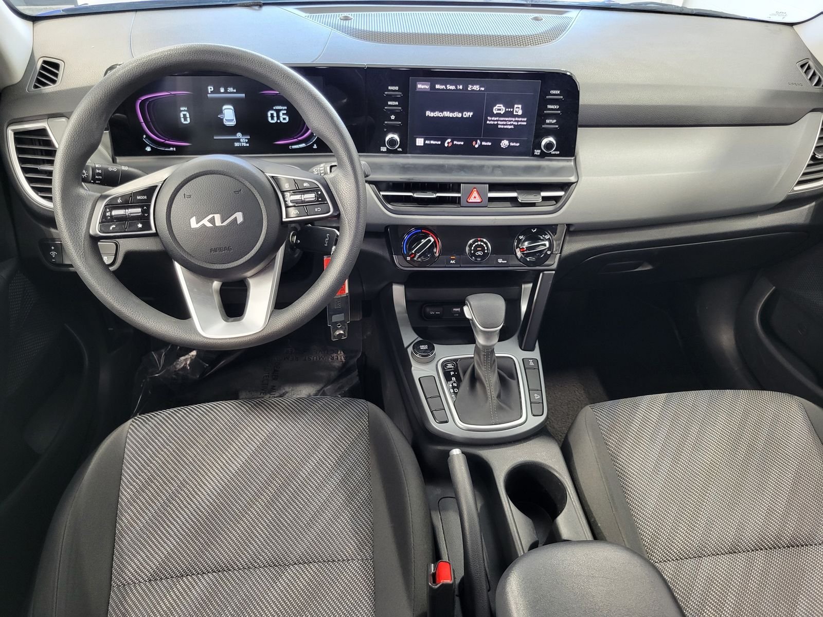 Used 2024 Blue Kia LX image 26