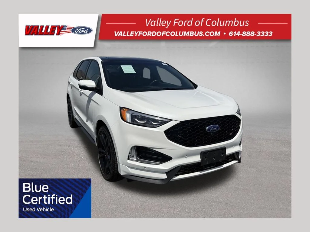 Certified Used 2020 White Metallic Ford ST image 1