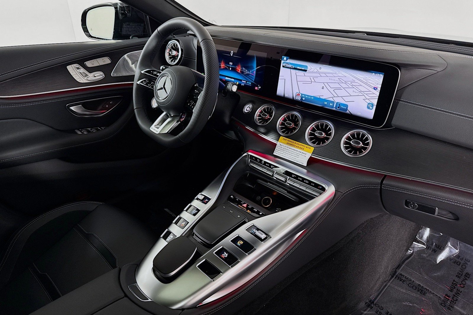 New 2026 Obsidian Black Metallic Mercedes-Benz AMG® GT 43 4-Door Coupe image 15