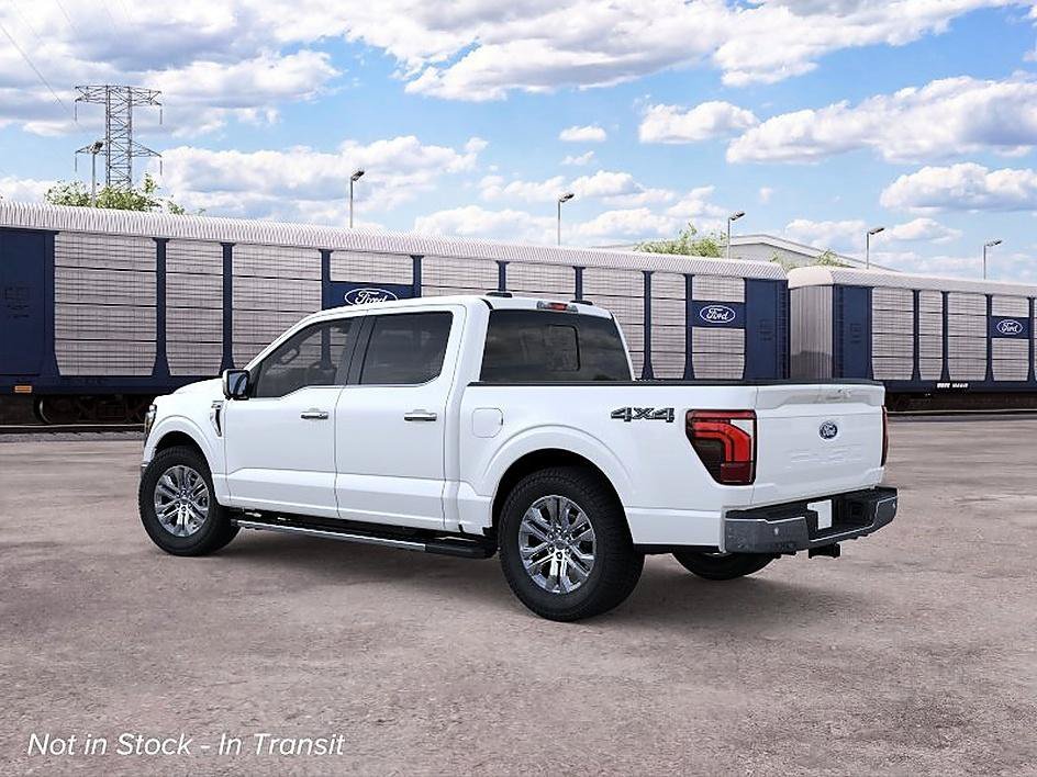 New 2026 Star White Metallic Tri-Coat Ford Lariat® image 4