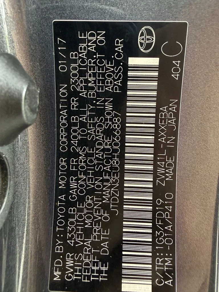 Used 2017 Gray Toyota Three image 30