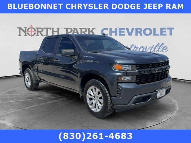 Used 2021 Shadow Gray Metallic Chevrolet Custom image 1