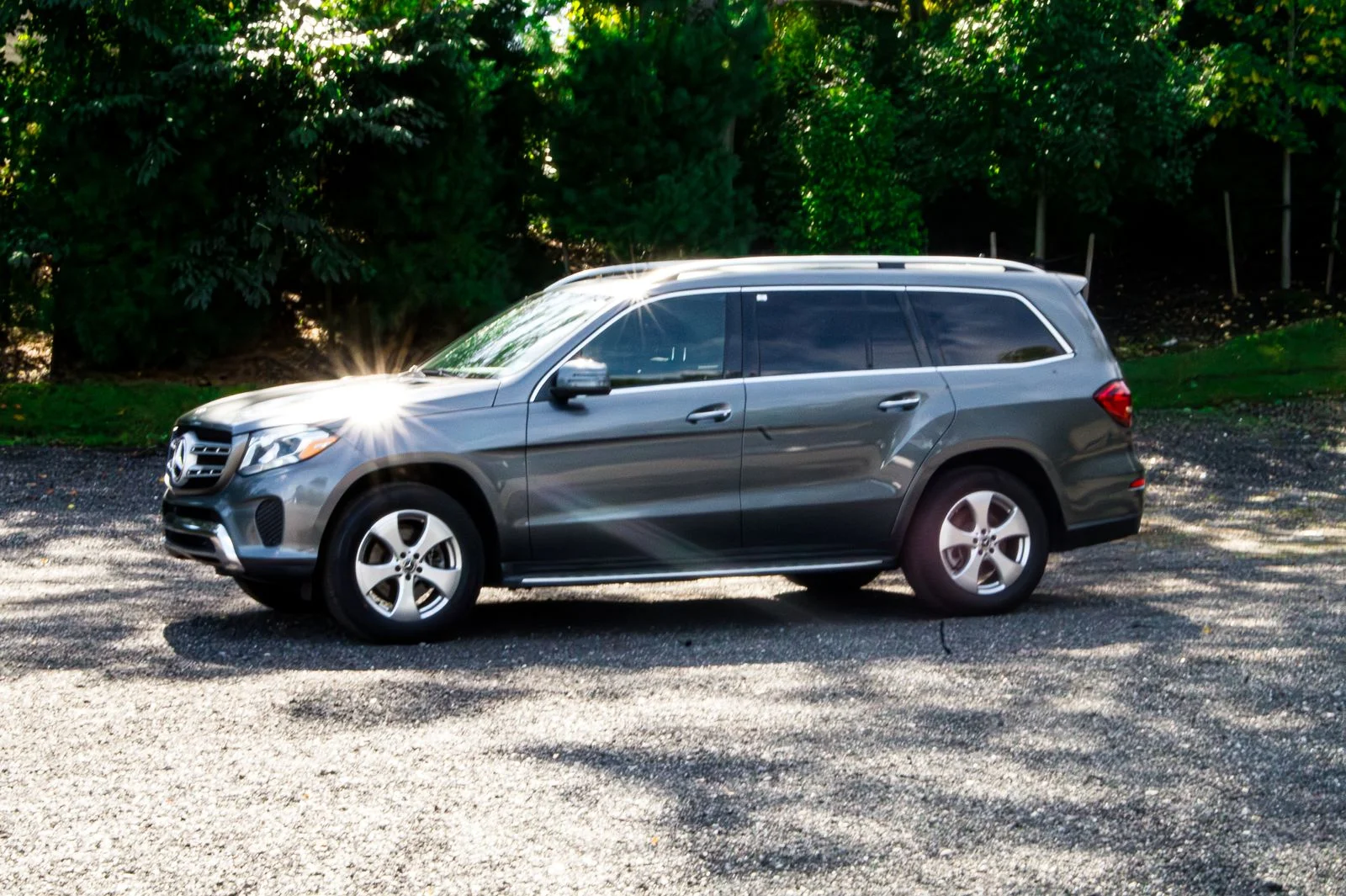 Used 2019 Gray Mercedes-Benz GLS 450 image 3