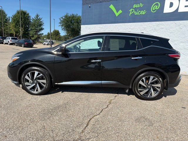 Used 2018 Magnetic Black Metallic Nissan Platinum image 2