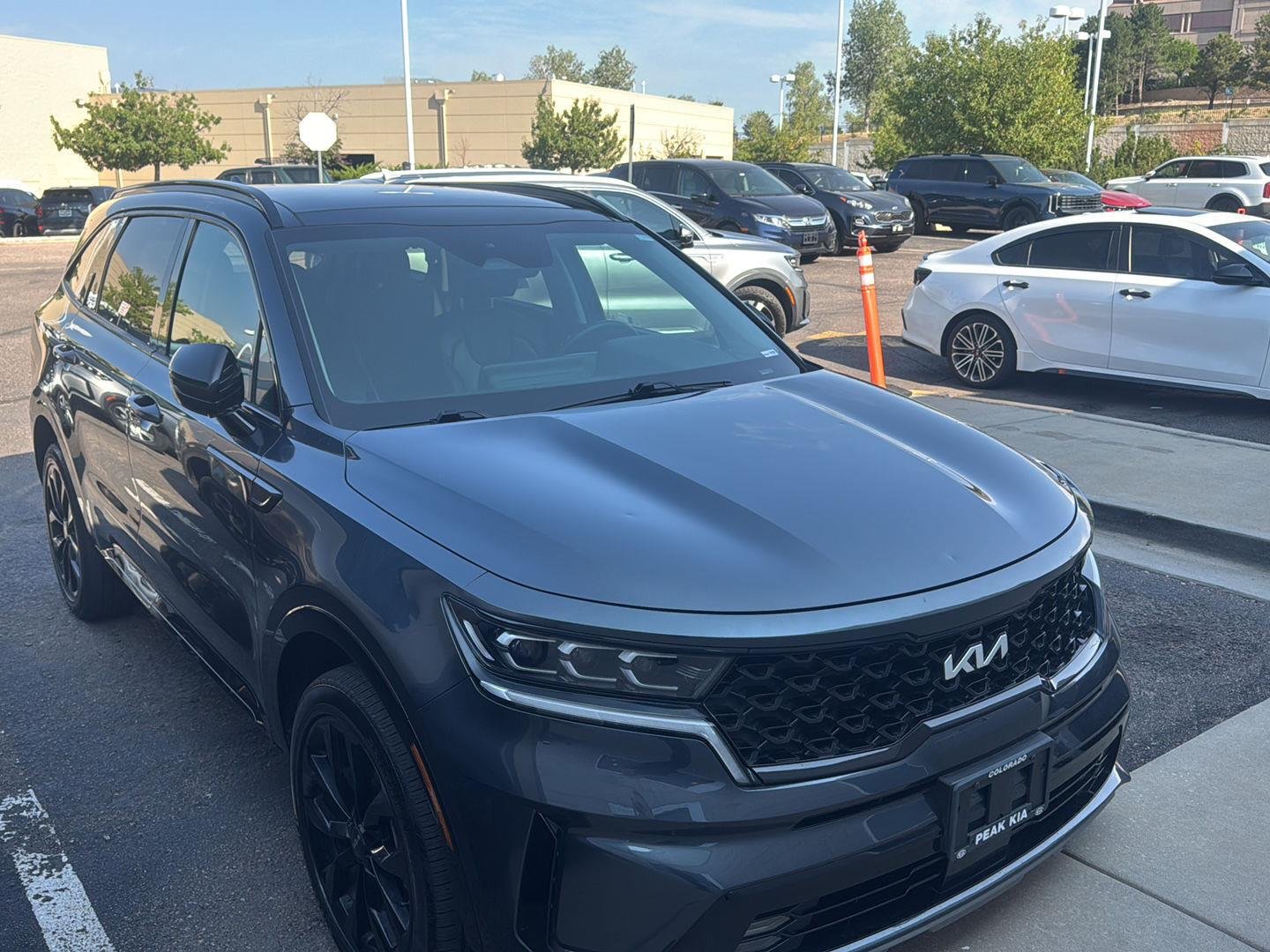 Used 2023 Gravity Gray Kia SX image 2