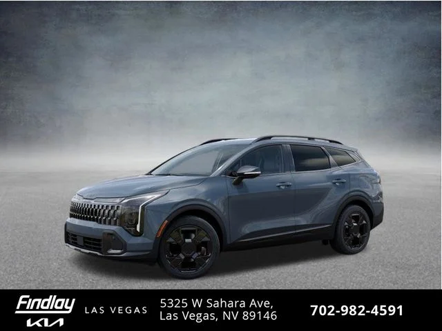 New 2026 Blue Kia X-Line image 3