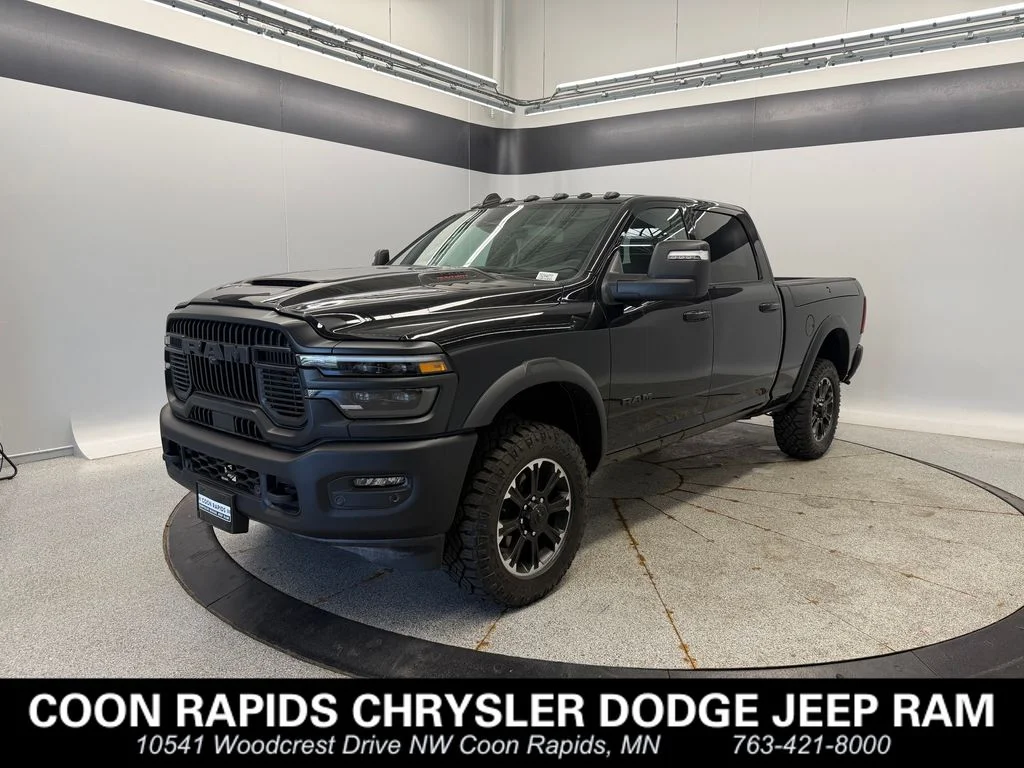 New 2026 Diamond Black Crystal Pearl-Coat Exterior Paint Ram Rebel image 1
