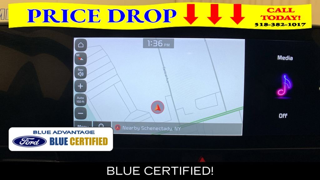 Certified Used 2025 Sapphire Blue Kia EX image 33
