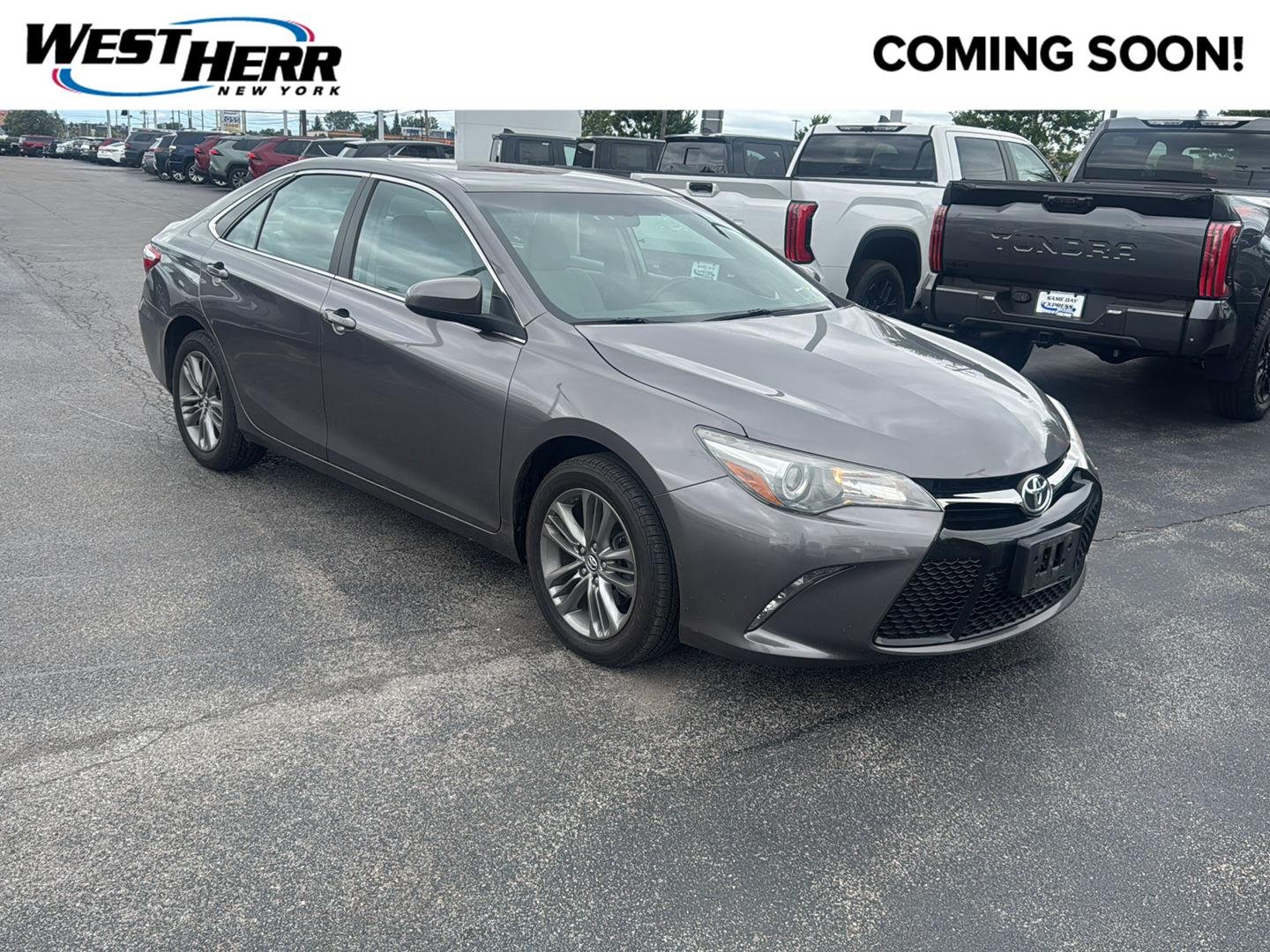 Used 2016 Predawn Gray Mica Toyota SE image 1