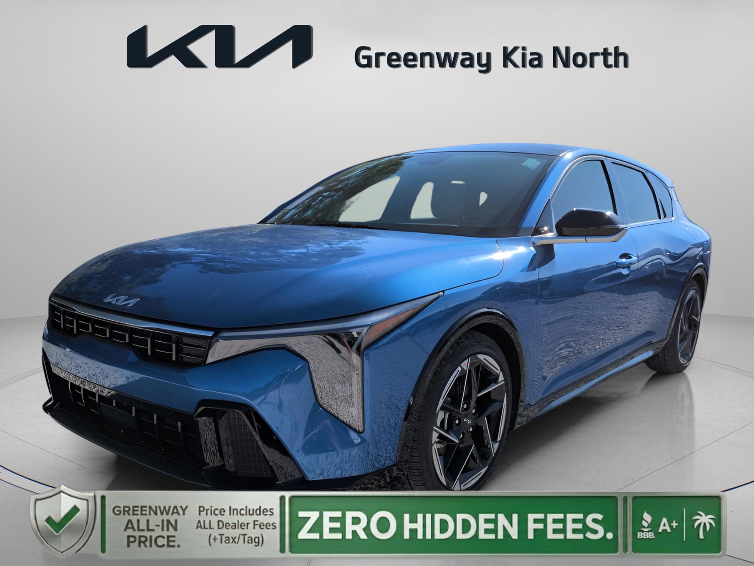 New 2026 Wave Blue Kia GT-Line image 4