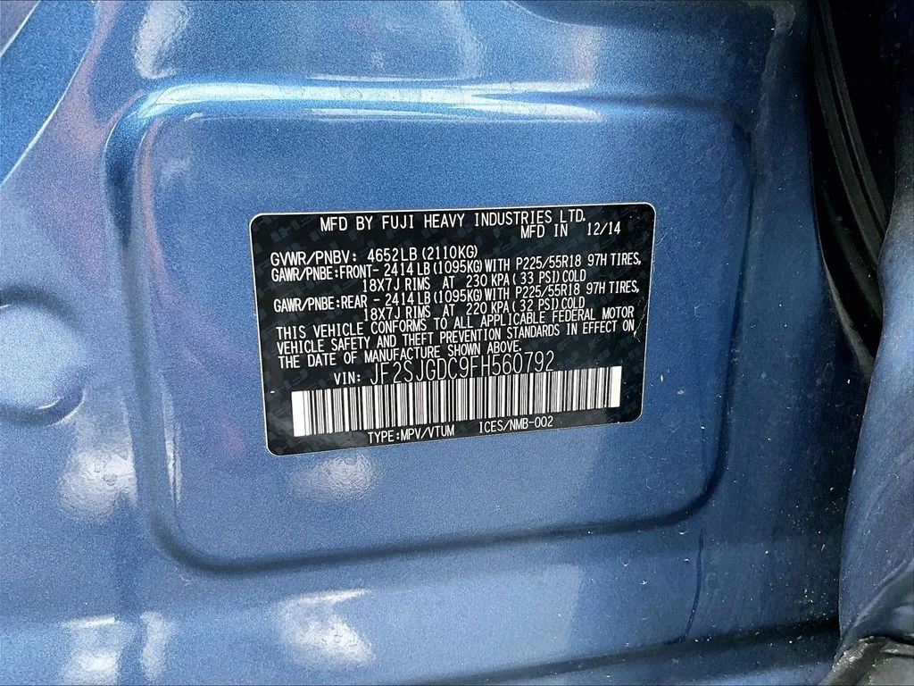 Used 2015 Blue Subaru 2.0XT Premium image 35