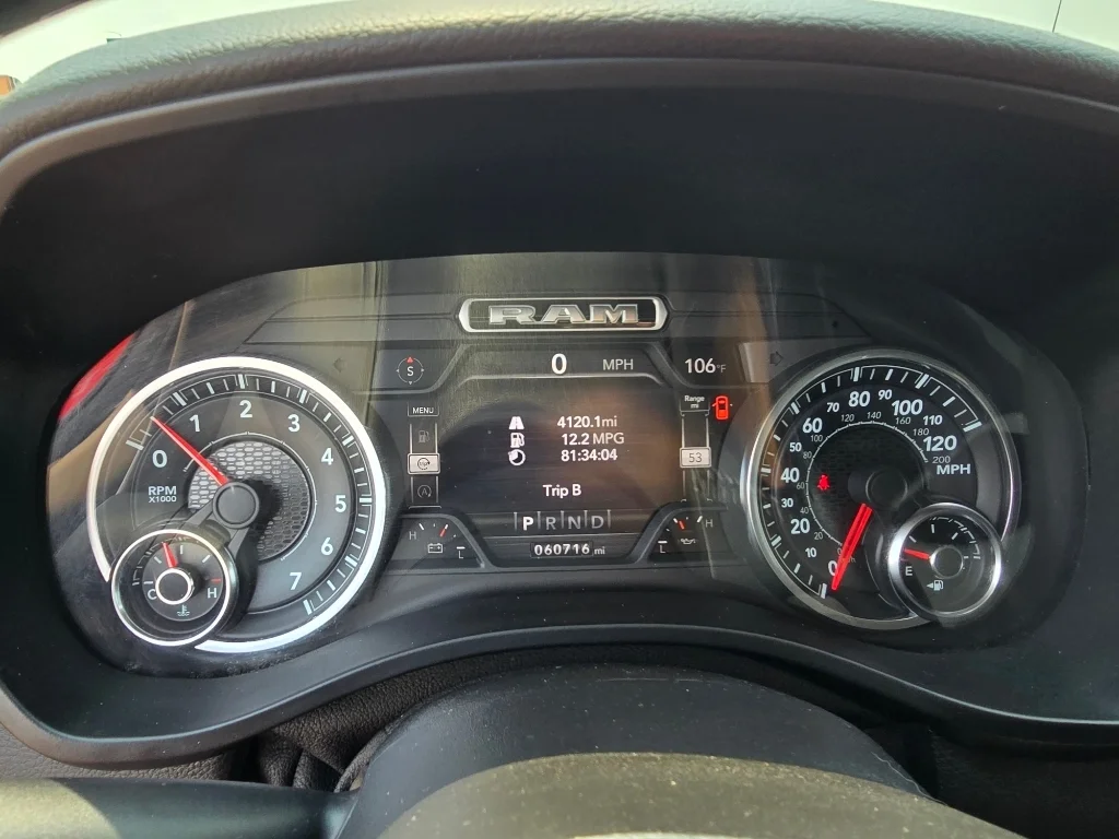 Used 2020 Flame Red Clearcoat Ram Big Horn image 20