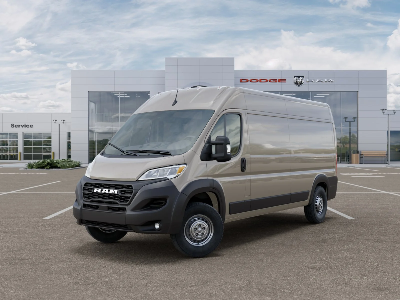 New 2026 Sandstone Pearl-Coat Exterior Paint RAM High Roof image 28