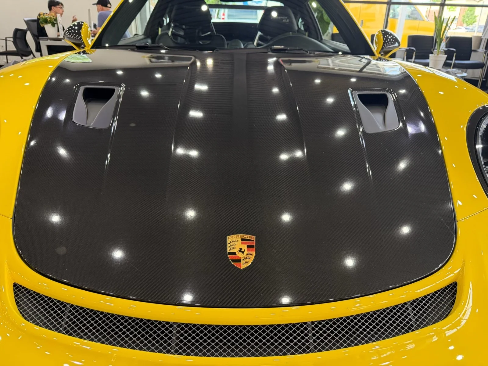 Used 2019 Racing Yellow Porsche GT3 RS Weissach Edition w/ Navi & rearCam image 7