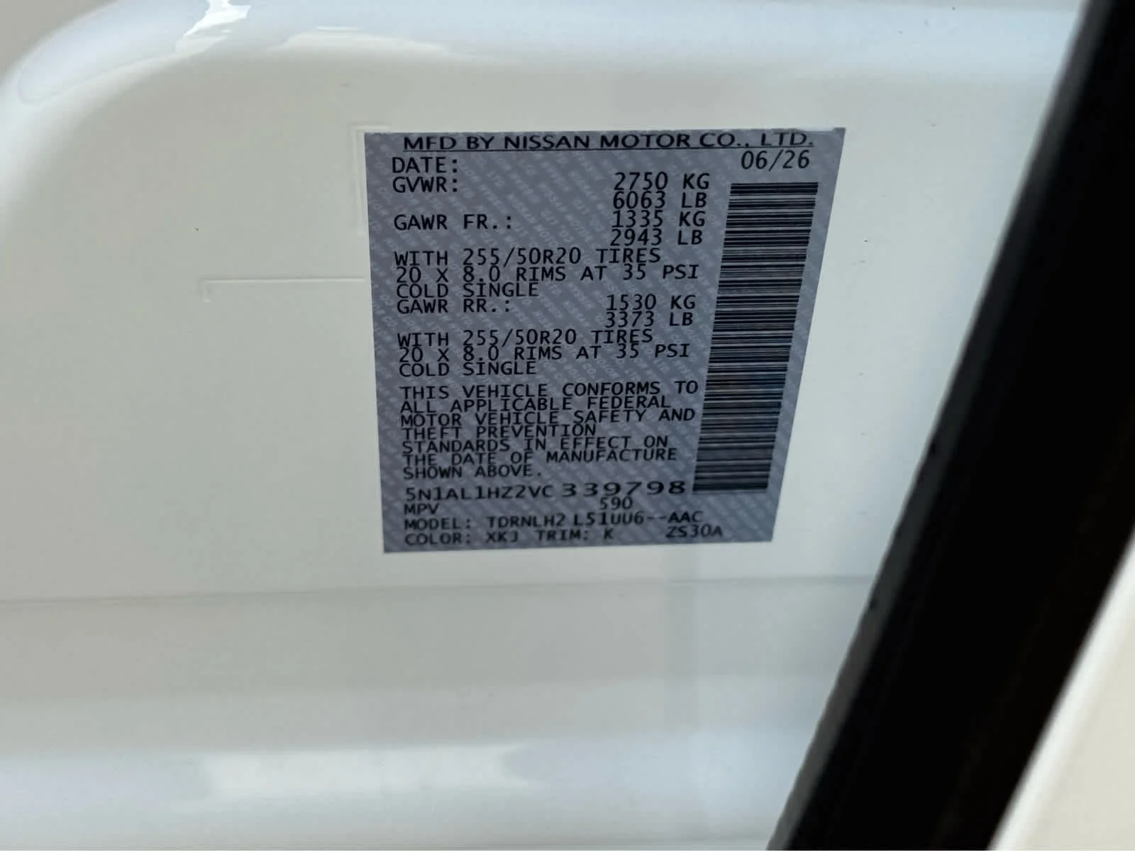 New 2027 2T RAD WHT INFINITI Autograph AWD image 20