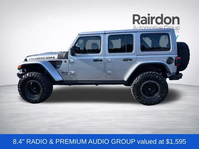 Used 2019 Billet Silver Metallic Clearcoat Jeep Unlimited Rubicon image 4