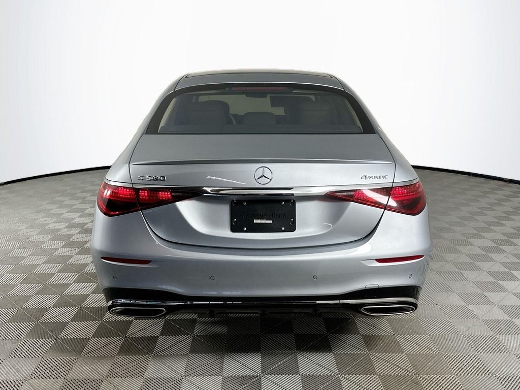 New 2026 Cirrus Silver Metallic Mercedes-Benz S 580 image 6