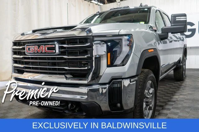 Used 2025 Silver GMC SLE image 2