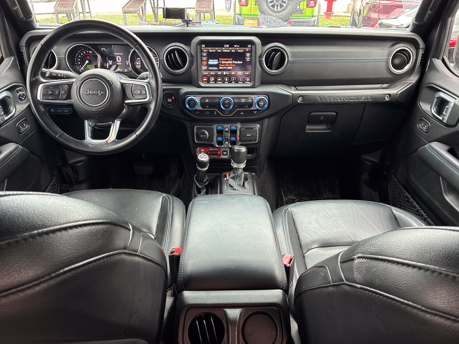 Used 2021 Gray Jeep Unlimited Rubicon 4xe image 13