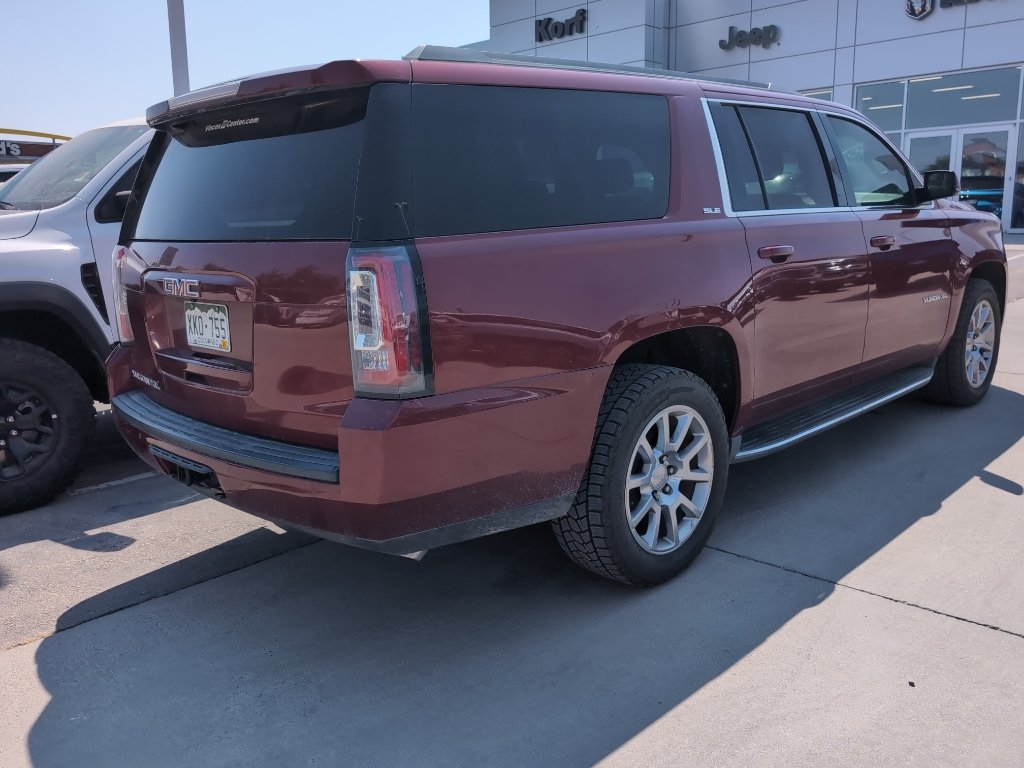 Used 2016 Crimson Red Tintcoat GMC SLE image 3