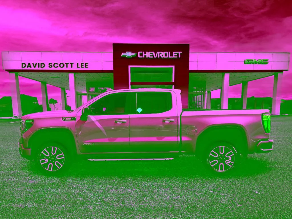 Used 2025 Sterling Metallic GMC AT4 image 14