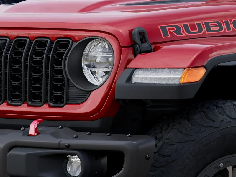 New 2027 Firecracker Red Clear-Coat Paint Jeep Rubicon image 6