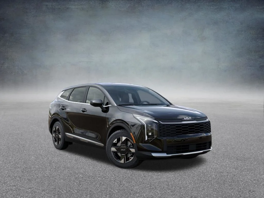 New 2026 Ebony Black Kia LX image 8
