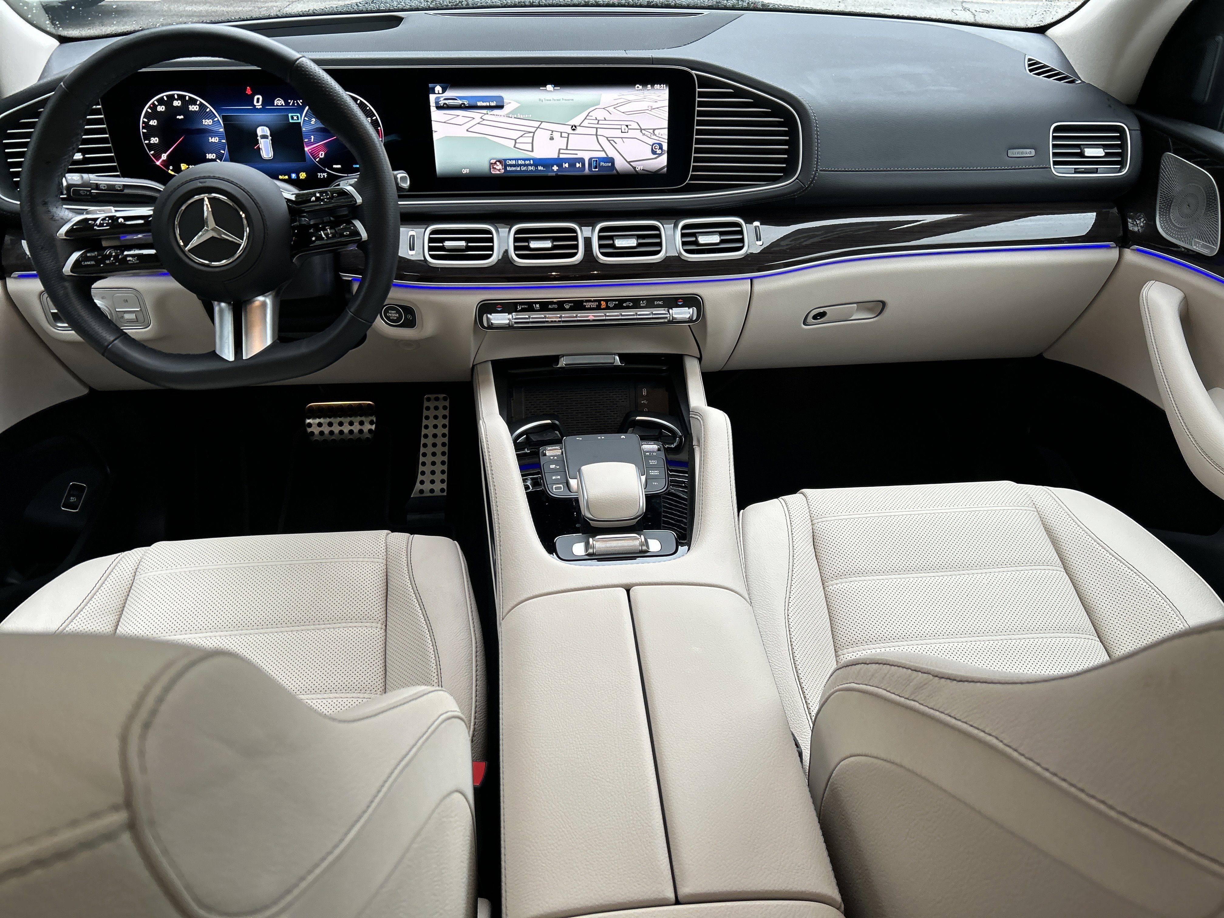 Certified Used 2025 Emerald Green Metallic Mercedes-Benz GLS 580 4MATIC® SUV image 30
