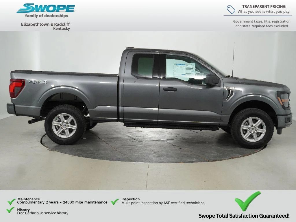 New 2026 CARBONIZED GRAY METALLIC Ford XLT image 2