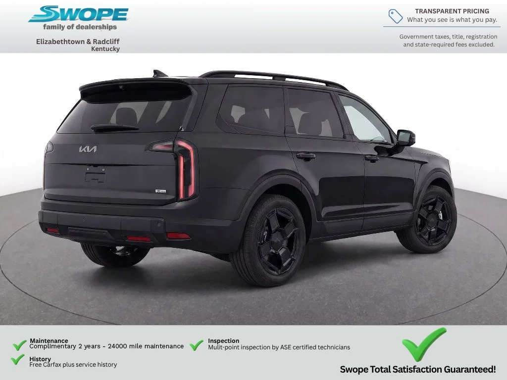 Used 2027 EBONY BLACK Kia X-Line SX-Prestige image 4