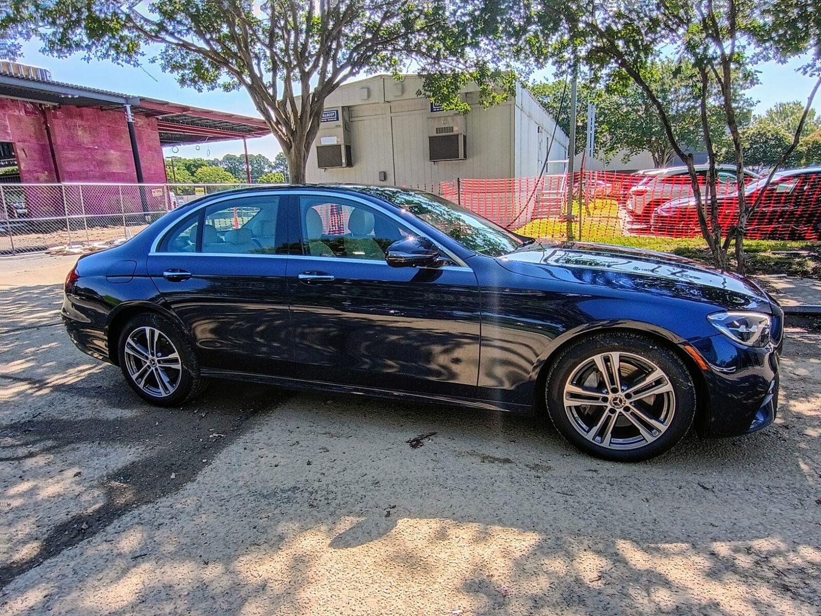 Used 2021 Lunar Blue Metallic Mercedes-Benz E 350 image 3