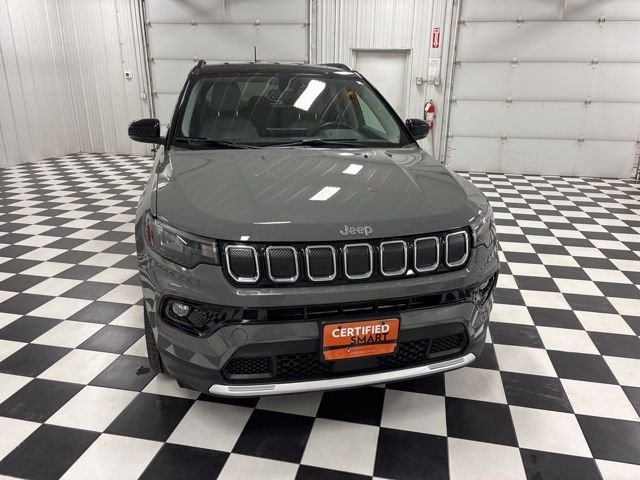 Used 2022 Jeep Compass Limited with VIN 3C4NJDCB6NT231941 for sale in Rochester, Minnesota