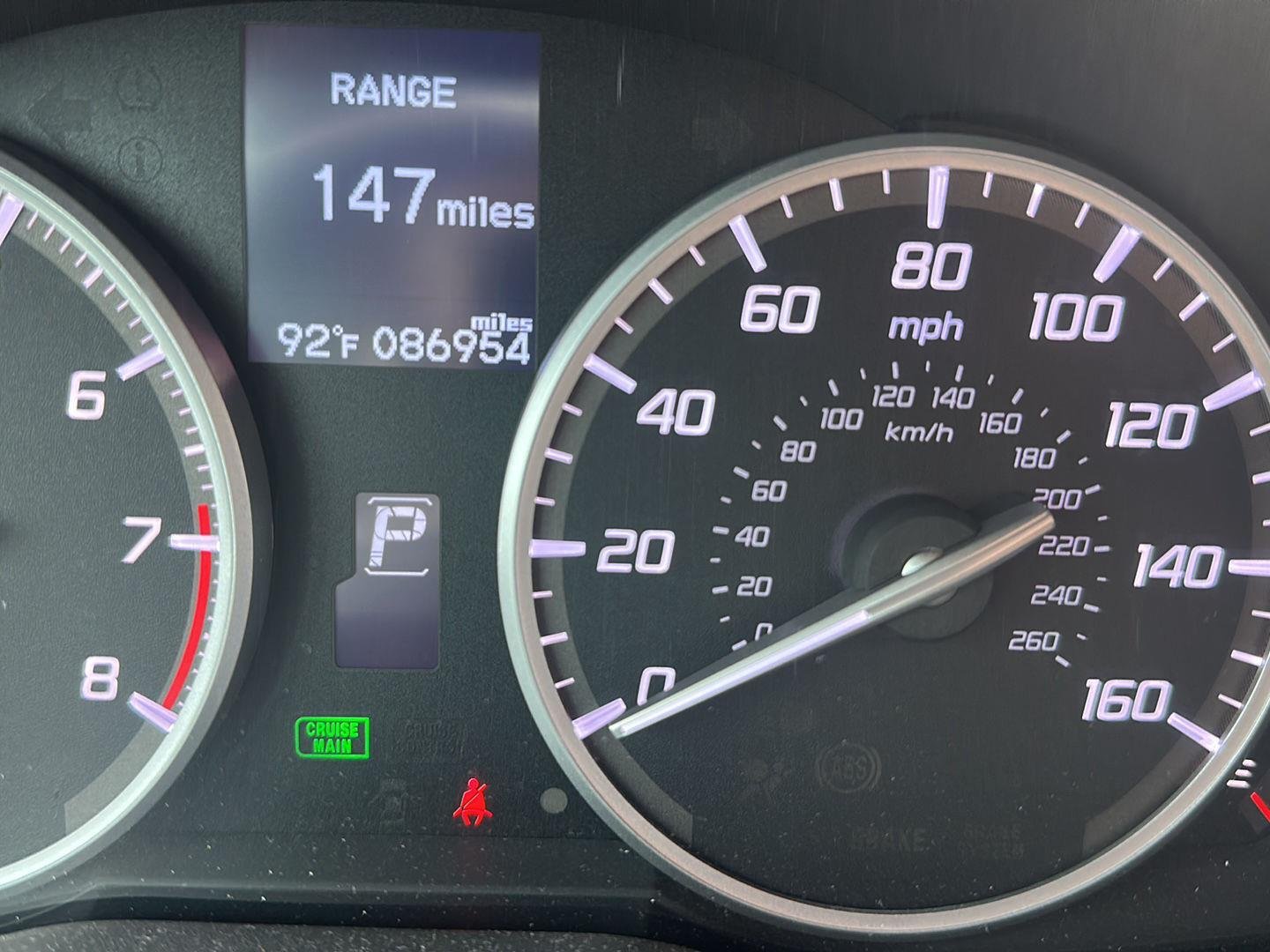 Used 2016 White Diamond Pearl Acura BASE image 8