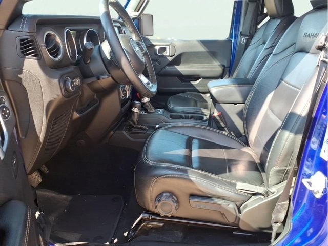 Used 2018 Blue Jeep Sahara 4x4 image 18