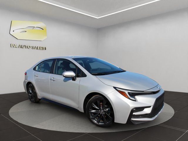Used 2024 Silver Toyota SE image 1