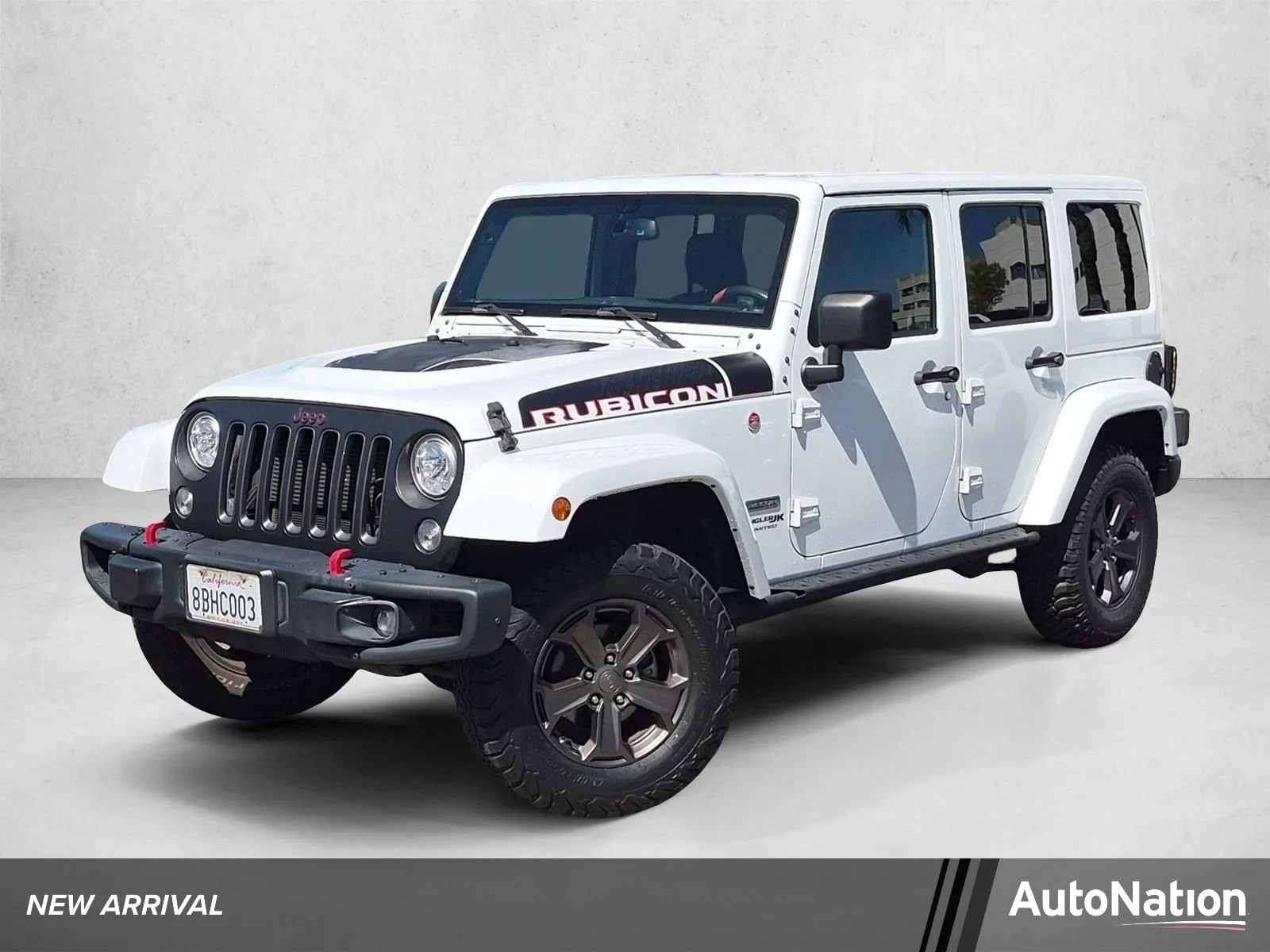 Used 2018 Bright White Clearcoat Jeep Rubicon Recon image 1