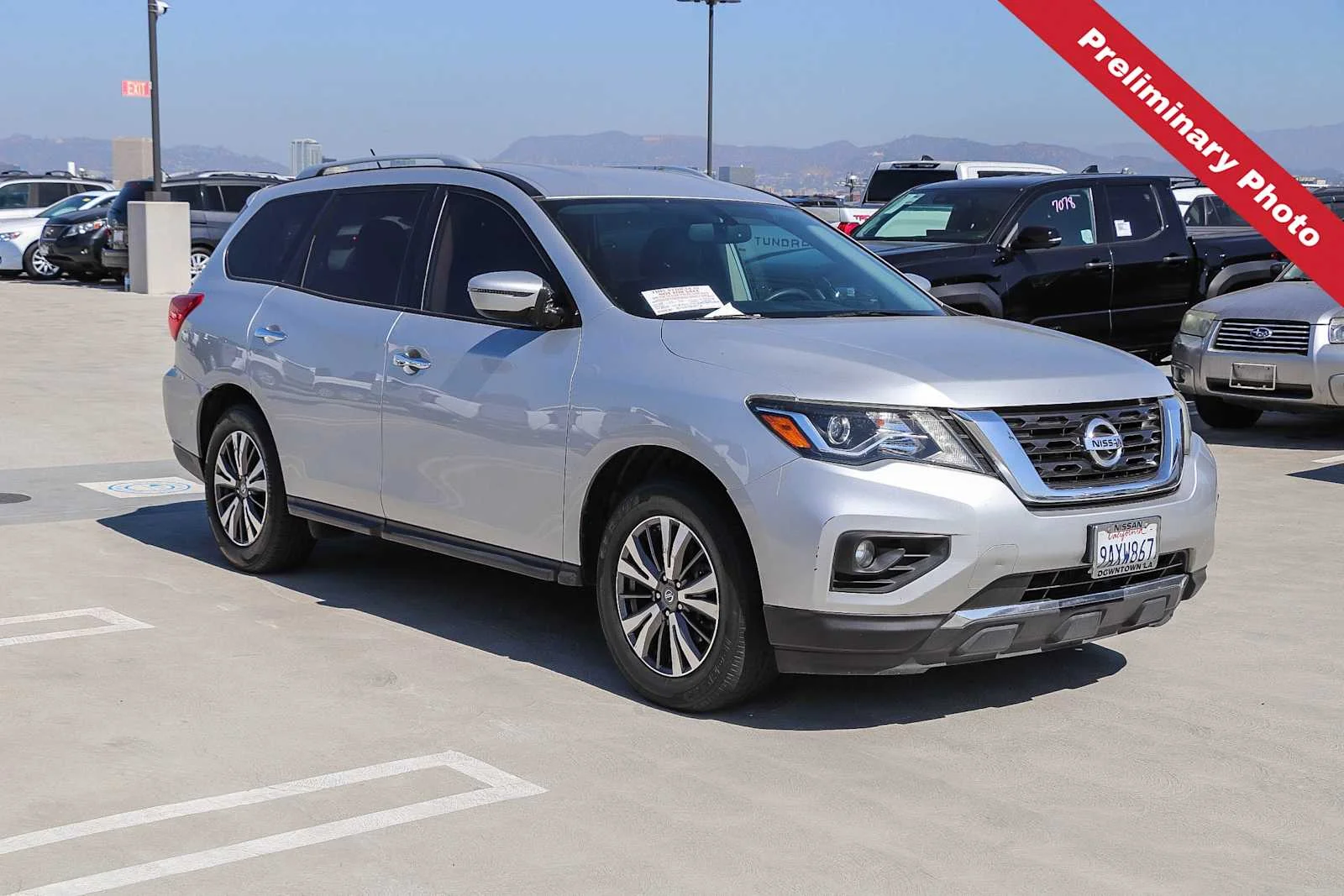 Used 2017 Brilliant Silver Metallic Nissan SV image 3