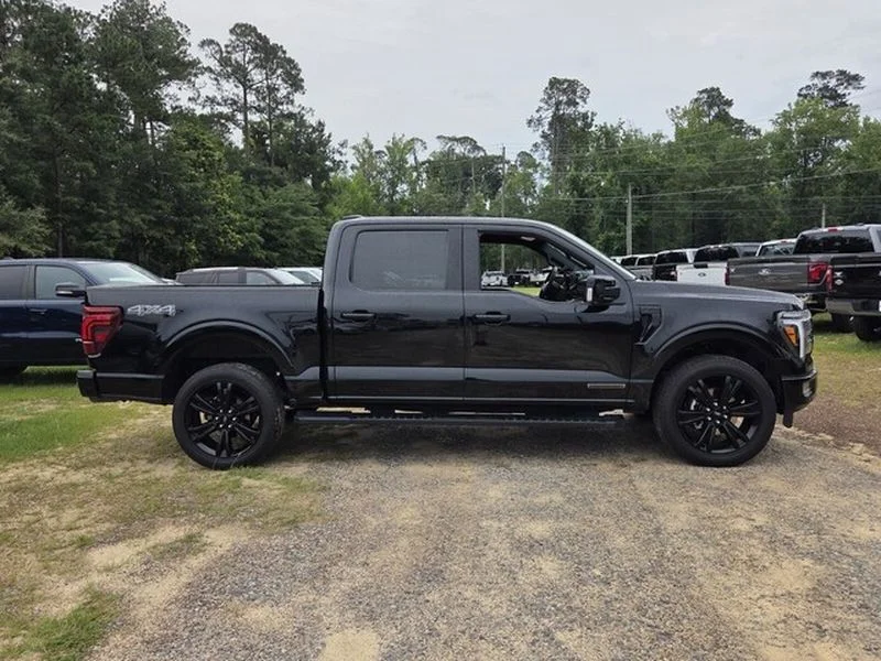 Used 2024 Agate Black Metallic Ford LARIAT image 12