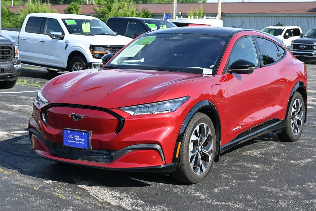 Certified Used 2023 Red Metallic Ford Premium image 5