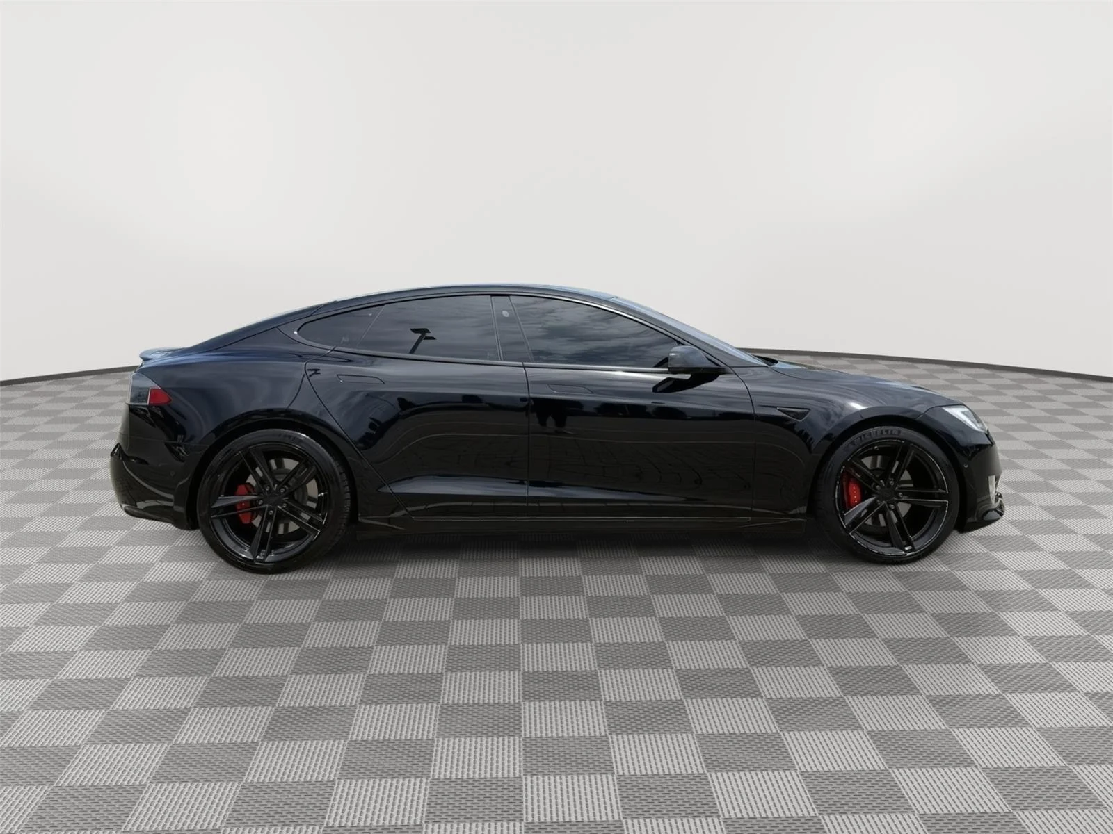 Certified Used 2021 Solid Black Tesla Performance image 7