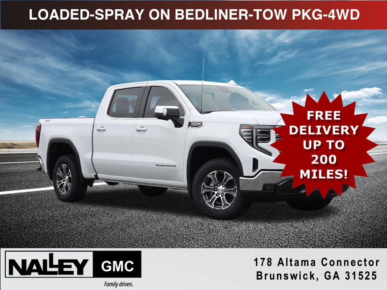 New 2026 Summit White GMC SLT image 1