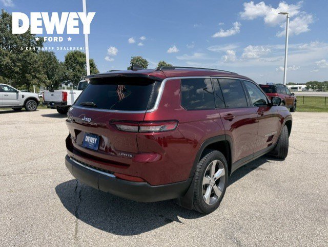 Certified Used 2021 Velvet Red Pearlcoat Jeep Limited image 7