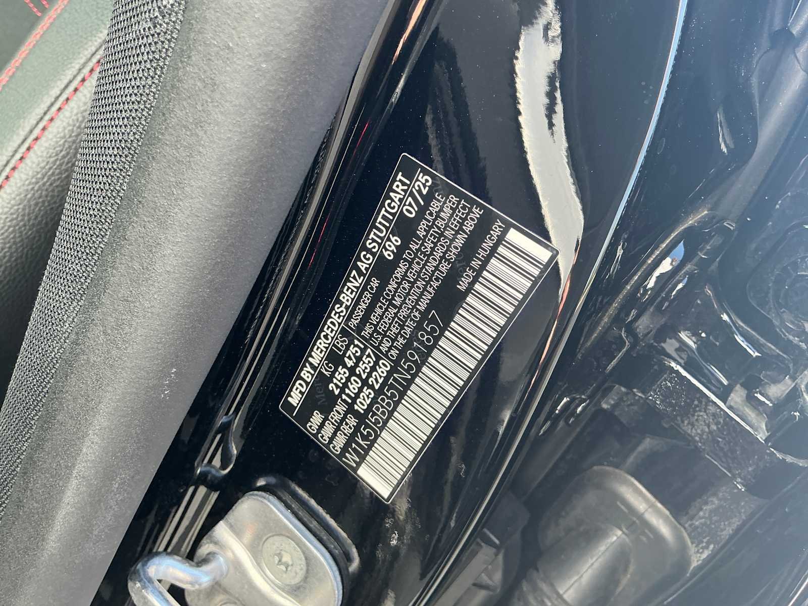 Certified Used 2026 Night Black Mercedes-Benz AMG® CLA 35 image 28