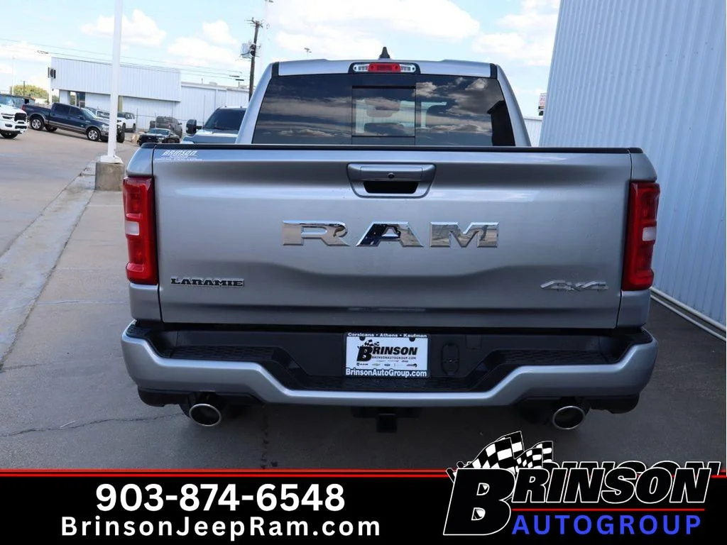 New 2026 Billet Silver Metallic Clear-Coat Exterior Paint RAM Laramie image 4