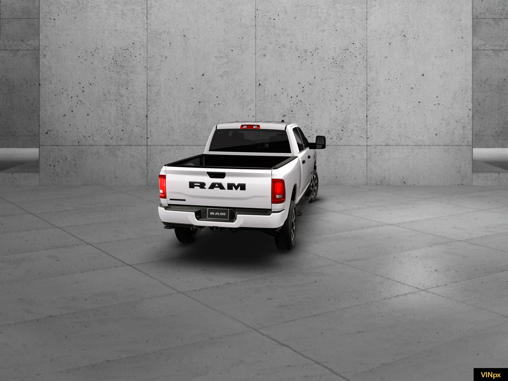 New 2026 Bright White Clear-Coat Exterior Paint RAM Big Horn image 15