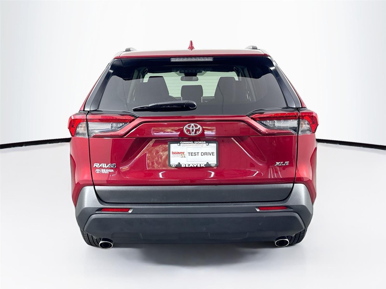 Certified Used 2025 Ruby Flare Pearl Toyota XLE image 11