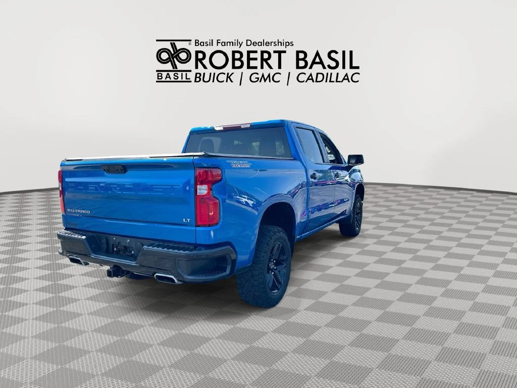 Used 2022 Glacier Blue Metallic Chevrolet LT Trail Boss image 8