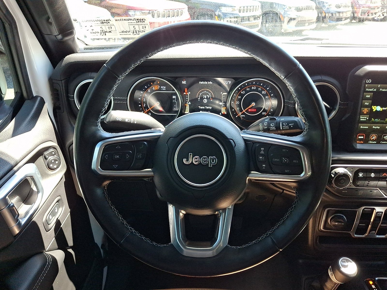 Certified Used 2023 Bright White Clearcoat Jeep Sahara image 20