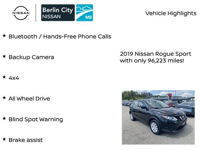 Used 2019 Magnetic Black Pearl Nissan S image 7