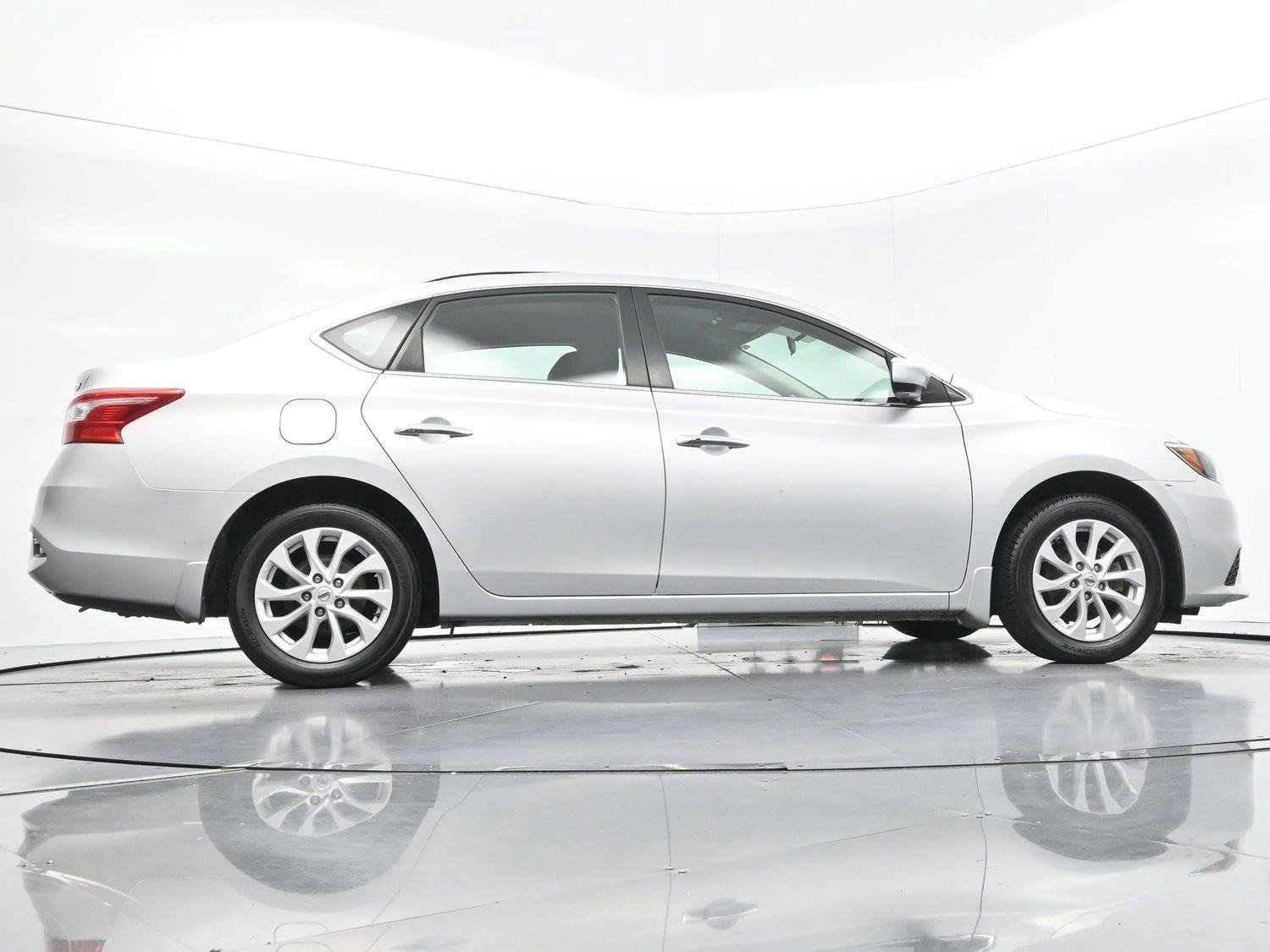 Used 2019 Brilliant Silver Metallic Nissan SV image 47